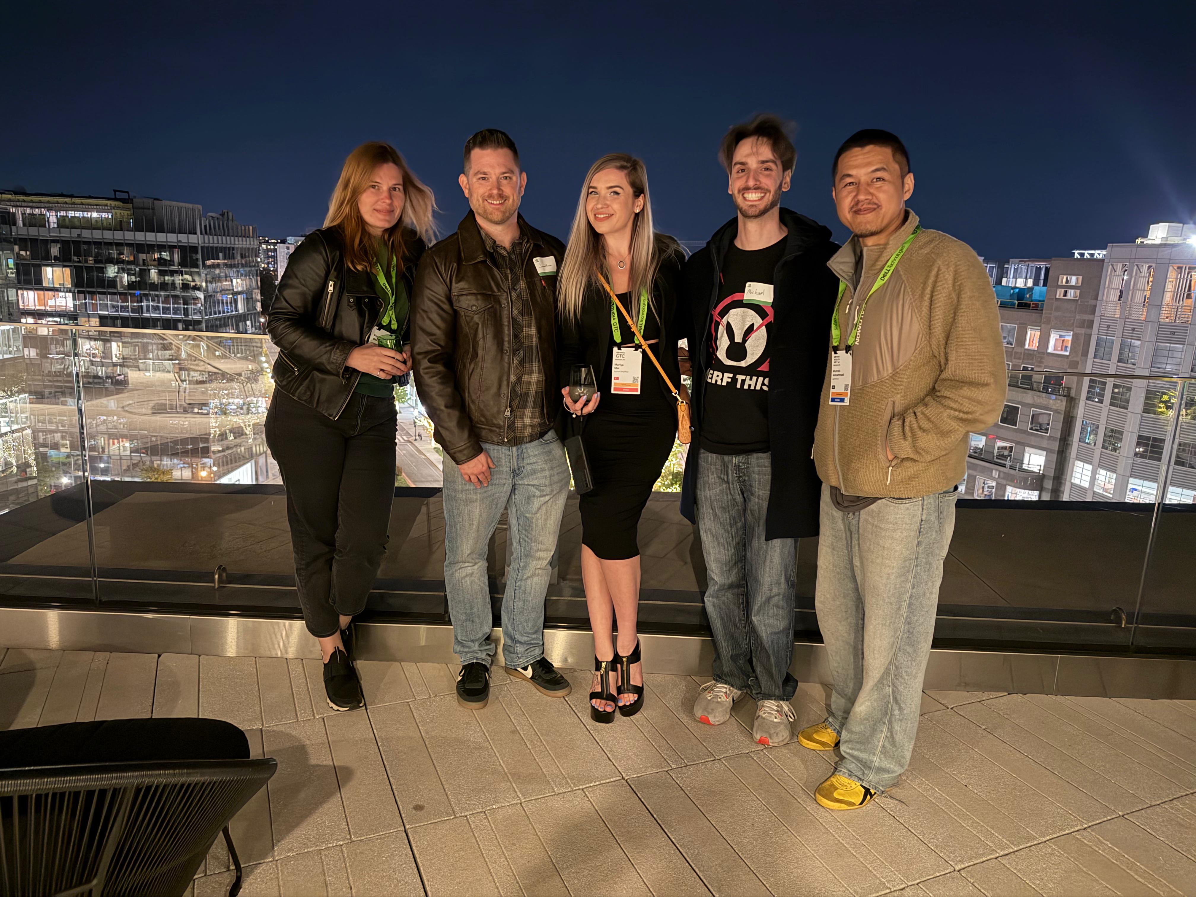 Mariya Sha with fellow creators